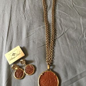 Patricia Nash Necklace and earring set